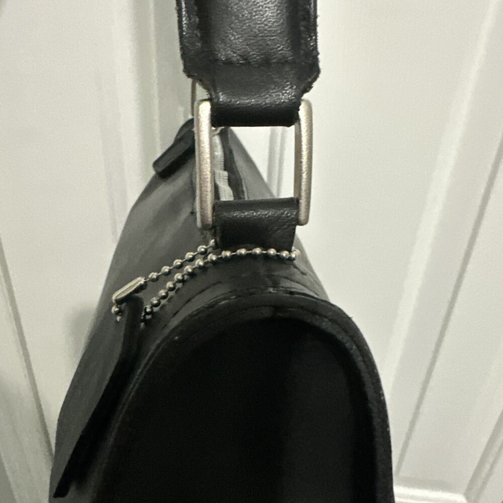 Vintage 1998 Coach Monterey Shoulder Bag Handbag Leather Black - Picture 10 of 12